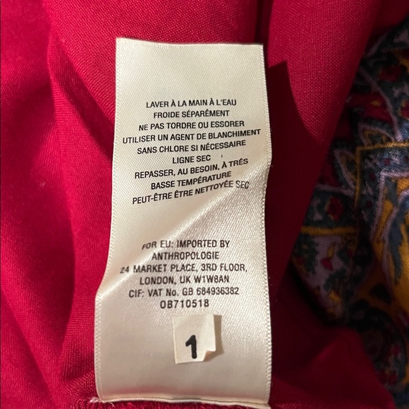 Anthropology Avalon boho dress size S - Picture 6 of 12
